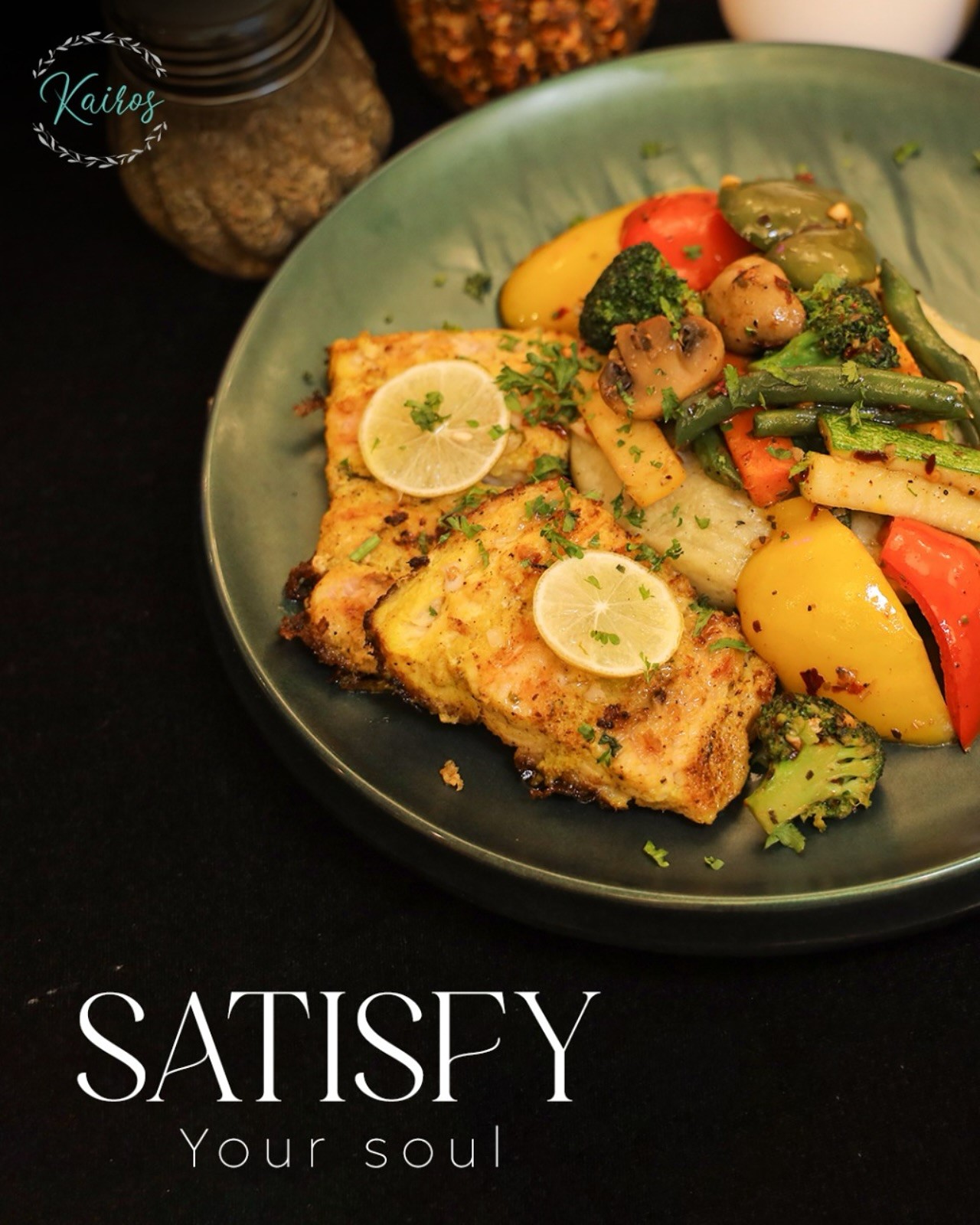 Grilled Fish Steak